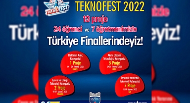 SANKO Okulları 13 Projeyle Teknofest Finallerinde