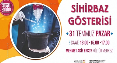 Sihirbaz Gösterisi İzleyicilerini Bekliyor
