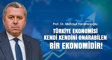 Yardımcıoğlu: Türkiye Ekonomisi Kendi Kendini Onarabilen Bir Ekonomidir