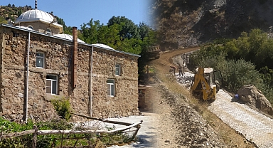 Alişar’ın Tarihi Camisine Ulaşım Büyükşehir’le Kolaylaşıyor