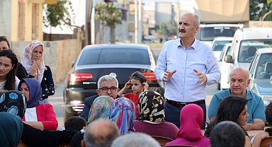 Başkan Okay, Yahya Kemal Mahallesinde Vatandaşlarla Bir Araya Geldi