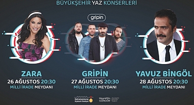 Büyükşehir Yaz Konserleri Devam Ediyor!