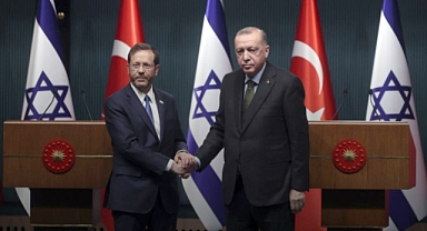 Cumhurbaşkanı Erdoğan, İsrail Cumhurbaşkanı Isaac Herzog ile telefonda görüştü