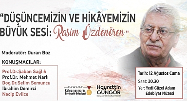 Düşüncemizin ve Hikâyemizin Büyük Sesi: Rasim Özdenören Paneli Gerçekleştirilecek