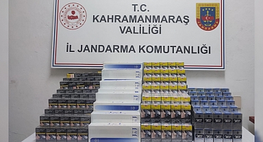Kahramanmaraş’ta kaçak sigara operasyonu