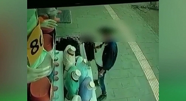 Kahramanmaraş’ta önce çaldı sonra alışveriş yaptı