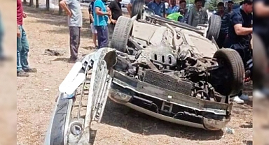 Kahramanmaraş’ta otomobil takla attı: 4 yaralı