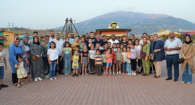 Kervancıoğlu şehit çocuklarıyla lunaparkta buluştu!