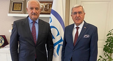 Rektör Prof. Dr. Niyazi Can’ın SGK Ziyaretinde KSÜ Tıp Fakültesi Hastanesi ile İlgili Konular Ele Alındı