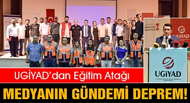 UGİYAD’dan Eğitim Atağı: Medyanın Gündemi Deprem!