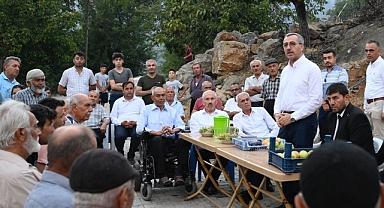Başkan Güngör, Andırın Kırsalında Vatandaşlarla Buluştu
