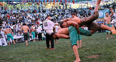 Boyalı Güreşleri Nefes Kesti