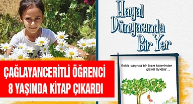 Çağlayanceritli Öğrenci 8 Yaşında Kitap Çıkardı