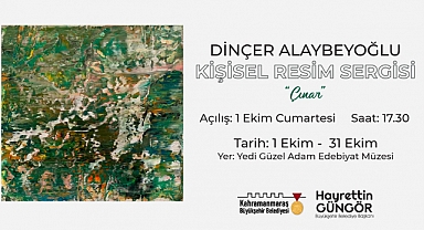 Çınar Resim Sergisi Kapılarını Sanatseverlere Açıyor