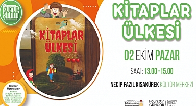 Haydi Çocuklar! ‘Kitaplar Ülkesi’ Sizi Bekliyor