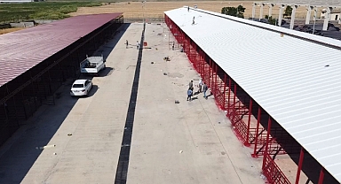 Hayvan Borsası’nda Çalışmalar Tamamlanıyor