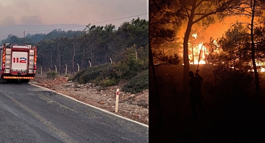 Kahraman İtfaiyeciler Mersin’deki Yangına Tüm Gece Müdahale Etti