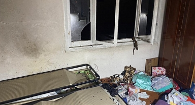 Kahramanmaraş’ta itfaiye erinin müdahalesiyle hayata tutundu