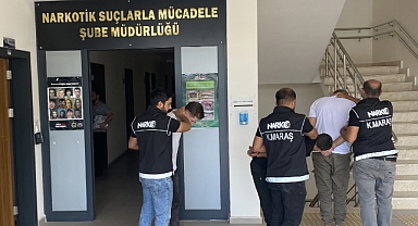 Kahramanmaraş’ta Uyuşturucu Ticareti Şüphelisi 3 Kişi Yakalandı