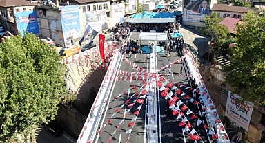 Kanlıdere’nin Yeni Köprüsü 89 Günde Açıldı