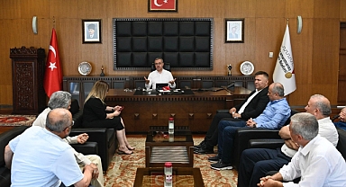 Muhtarlardan Başkan Güngör’e Teşekkür Ziyareti