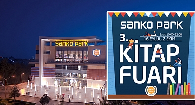 SANKO Park Alışveriş Merkezi 3’üncü Kitap Fuarı Başlıyor