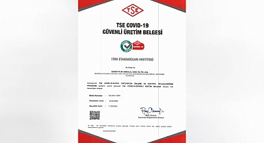 Süper Film Ambalaj TSE Covid-19 Güvenli Üretim Belgesi'ni Yeniledi