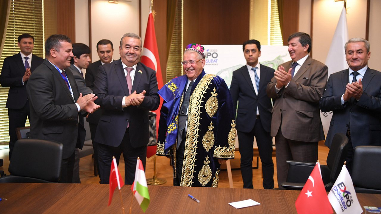 Tacikistan Cumhuriyeti ile EXPO 2023 ve ekonomik iş birliği protokolü imzalandı