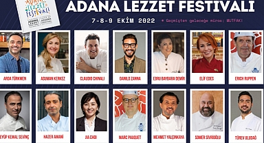 Adana Lezzet Festivali’nde Yıldızlar Geçidi