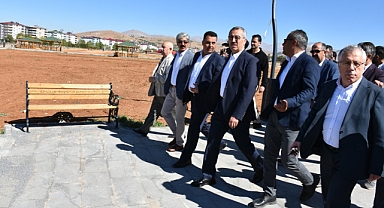 Afşin’de 100 Dönümlük Millet Bahçesi Projesinde Sona Gelindi