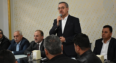 Başkan Hayrettin Güngör Afşin’deki Yatırımlar Hakkında Sunum Yaptı