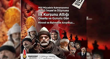Başkan Mahçiçek: Sütçü İmam’ın 103 yıl önce sıktığı ilk kurşun, Milli Mücadele için bir milattı