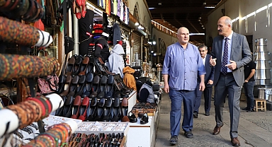 Başkan Okay, Bakırcılar Çarşısı Esnafıyla Bir Araya Geldi