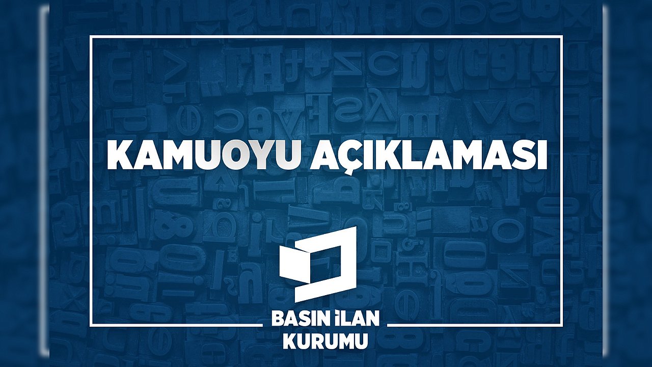 BİK: 1 Nisan'dan önce resmi ilanların yayın mecrası gazetelerdir