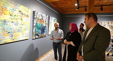 Çınar Resim Sergisi Sanatseverleri Bekliyor