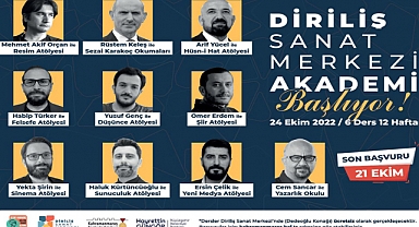 Diriliş Sanat Merkezi’nde Kayıtlar Başladı!