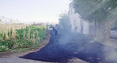 Dulkadiroğlu’ndan Güzelyurt Mahallesinde Asfalt Çalışması