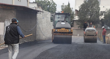 Dulkadiroğlu’ndan Karaziyaret’te Asfalt Çalışması