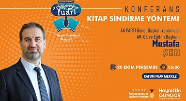 Genel Başkan Yardımcısı Mustafa Şen, Kitap Fuarında Gençlerle Buluşacak