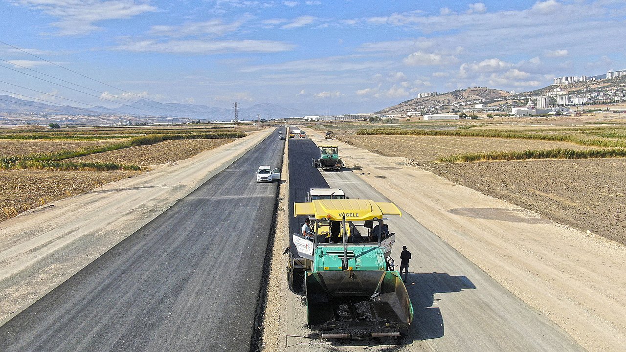 Güney Bağlantı Yolu’nda Çalışmalar Hızla İlerliyor