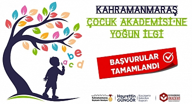 Kahramanmaraş Çocuk Akademisi’ne Yoğun İlgi
