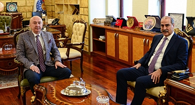 Kahramanmaraş İl Emniyet Müdürü Salim Cebeloğlu, Rektör Yasım’ı Ziyaret Etti