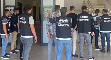 Kahramanmaraş'ta Uyuşturucu Ticareti Şüphelisi 5 Kişi Tutuklandı
