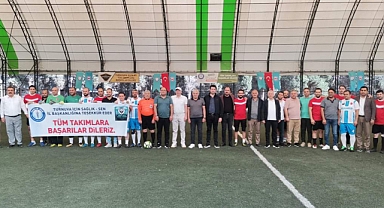 Kahramanmaraşlı Sağlık Çalışanları Futbol Turnuvasında Bir Araya Geldi