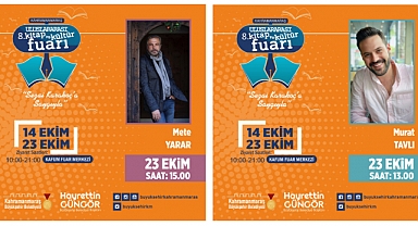 Kitap Fuarı Son Gününde Usta İsimleri Konuk Edecek