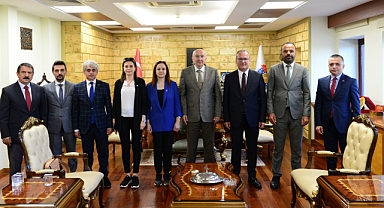 MHP İl Başkanı Ertuğrul Doğan, Rektör Yasım’ı Ziyaret Etti