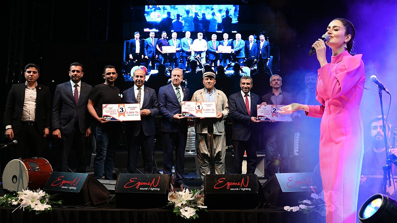 Nar ve Kurutmalık Festivali büyük coşkuyla kutlandı