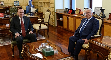 Onikişubat Belediye Başkanı Hanefi Mahçiçek’ten Rektör Yasım’a  Ziyaret