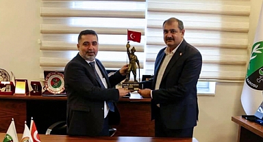 OSKADER, Baro Başkanı Seçilen Kahramanmaraşlı Karakoç’u Ziyaret Etti