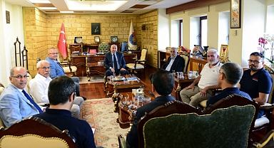 Teknokent Yönetim Kurulu Üyeleri, Rektör Yasım’ı Ziyaret Etti
